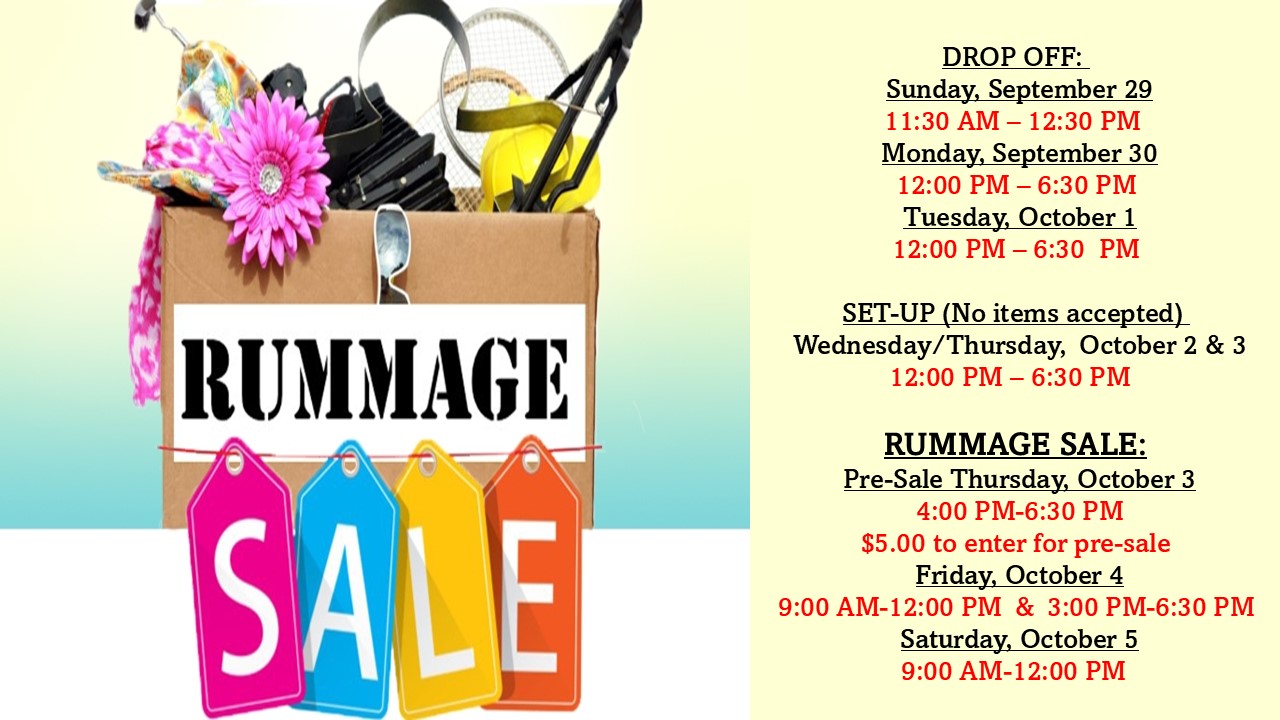 Rummage Sale