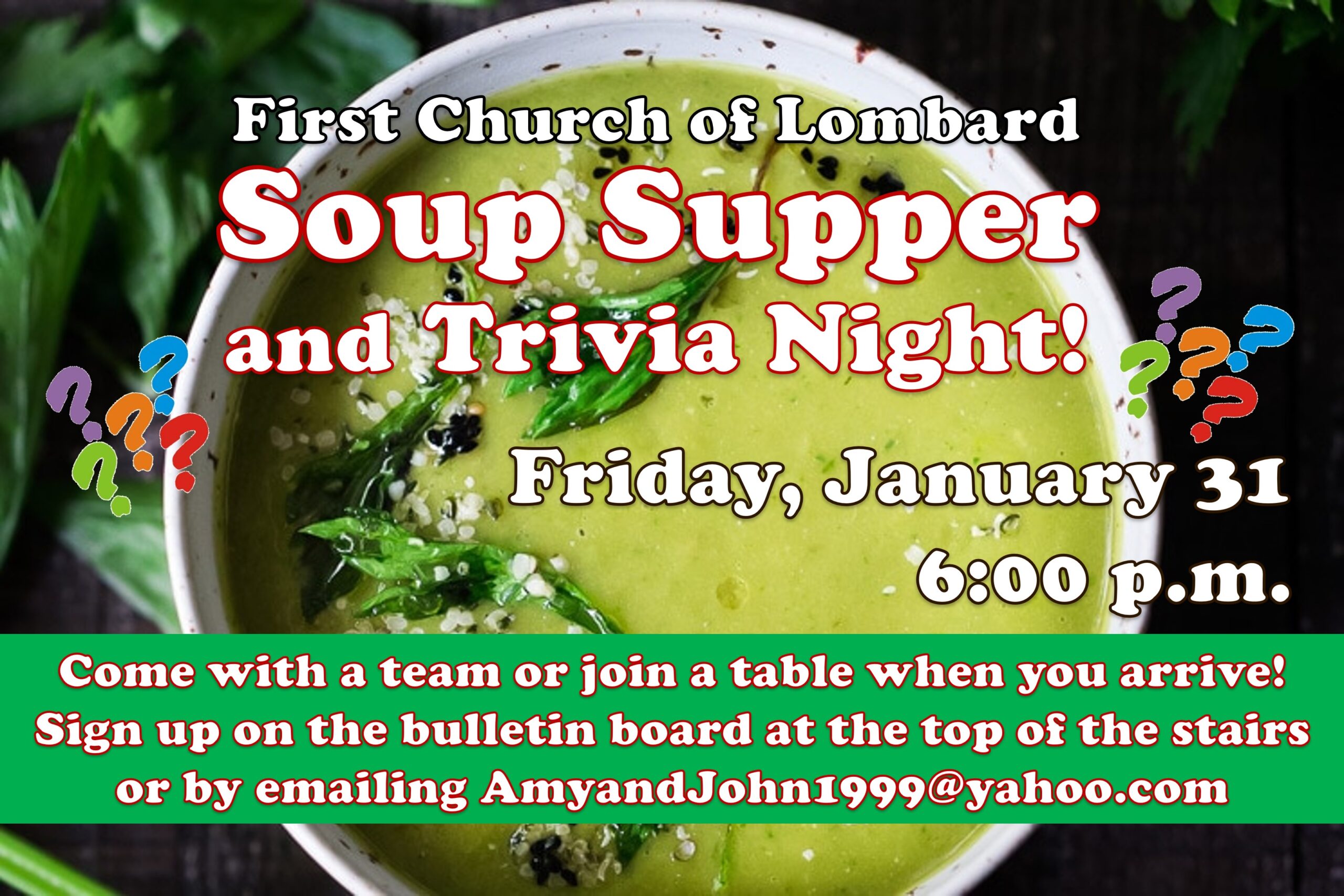 Soup & Trivia Night